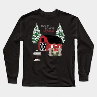 Small town Christmas Long Sleeve T-Shirt